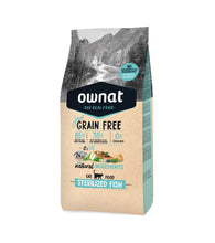 Cargar imagen en el visor de la galería, Ownat Grain Free Just para gato esterilizado- pescado y pollo