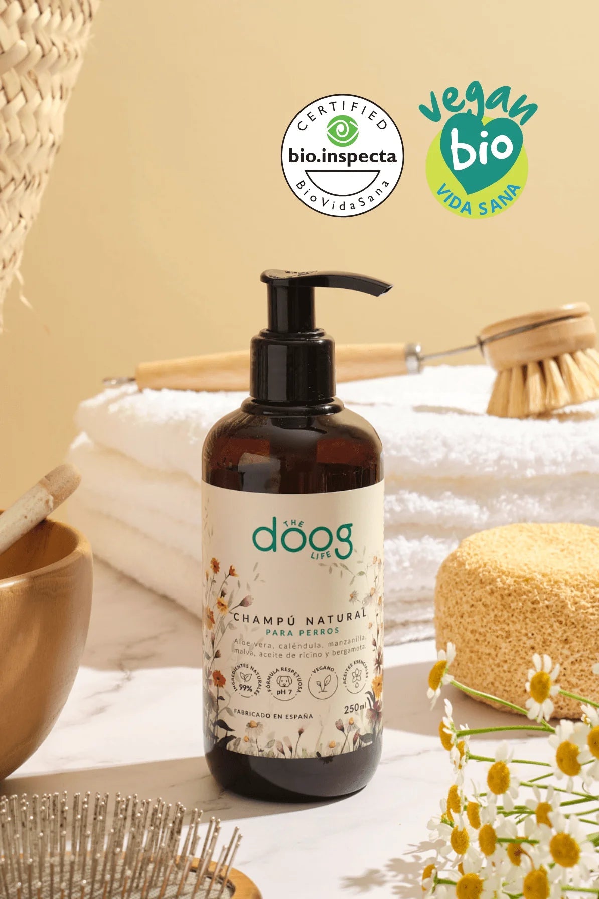 Champú ecológico para perros - The Doog life