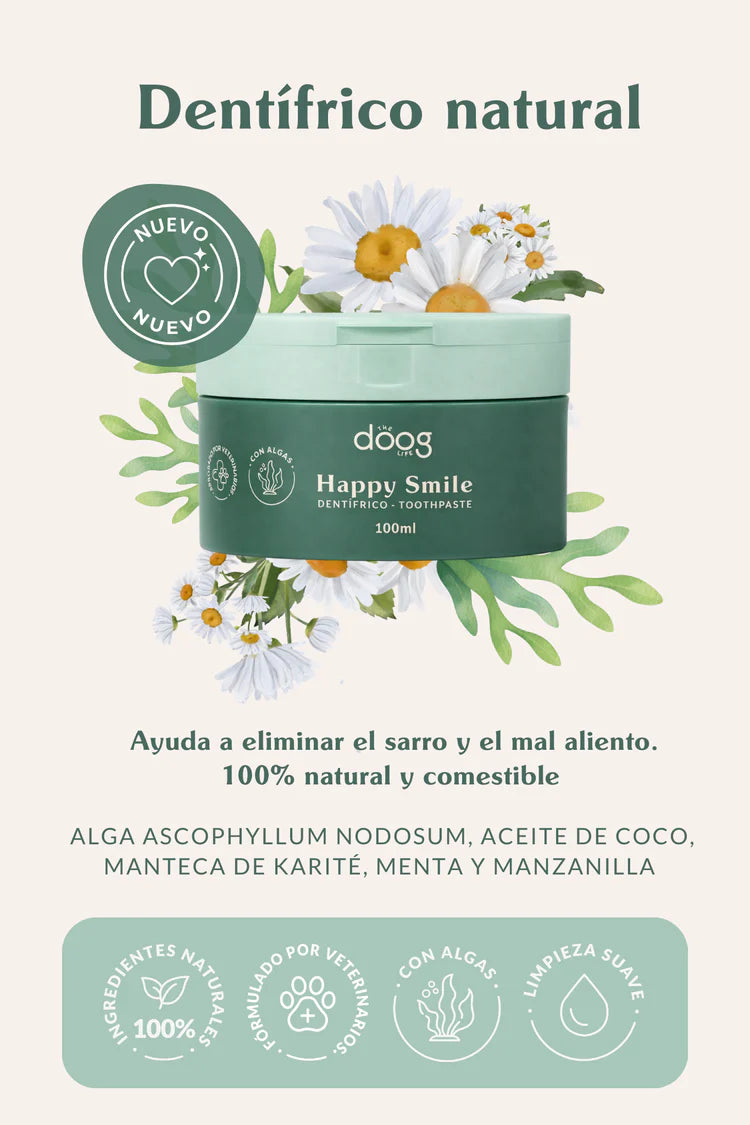 Pasta de dientes natural para perros y gatos - The Doog Life