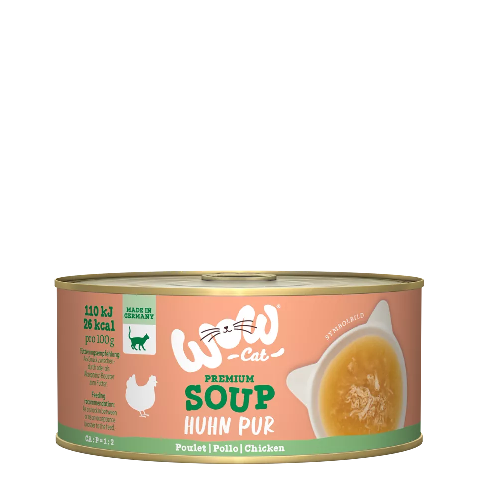 Wow gato - sopa de pollo