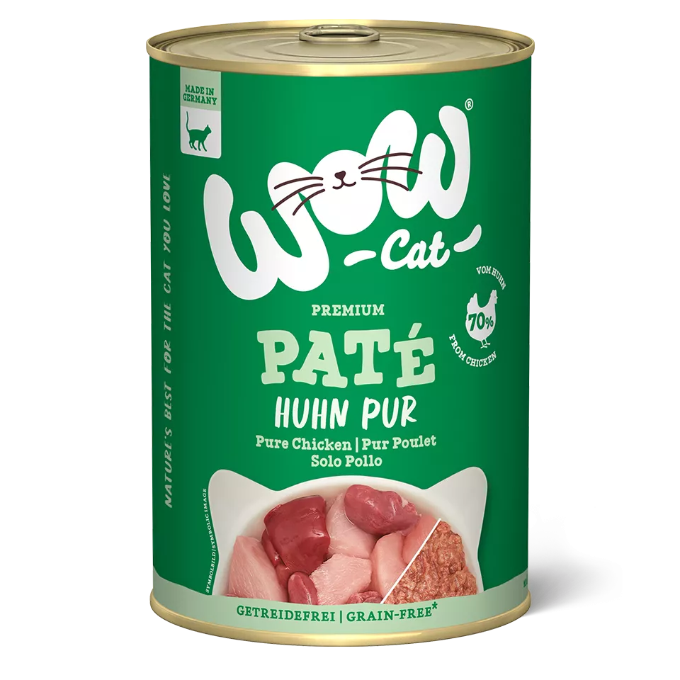 Lata Wow para gato 400 gr - Pollo