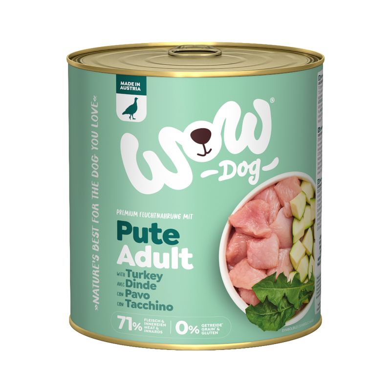 Latas para perro de Wow 800 gr
