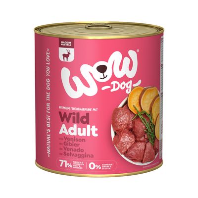 Latas para perro de Wow 800 gr