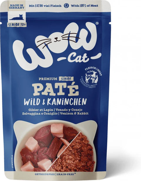 Pouche Wow para gatos - Caza y conejo