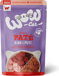 Pouche Wow para gatos - Ternera y pavo