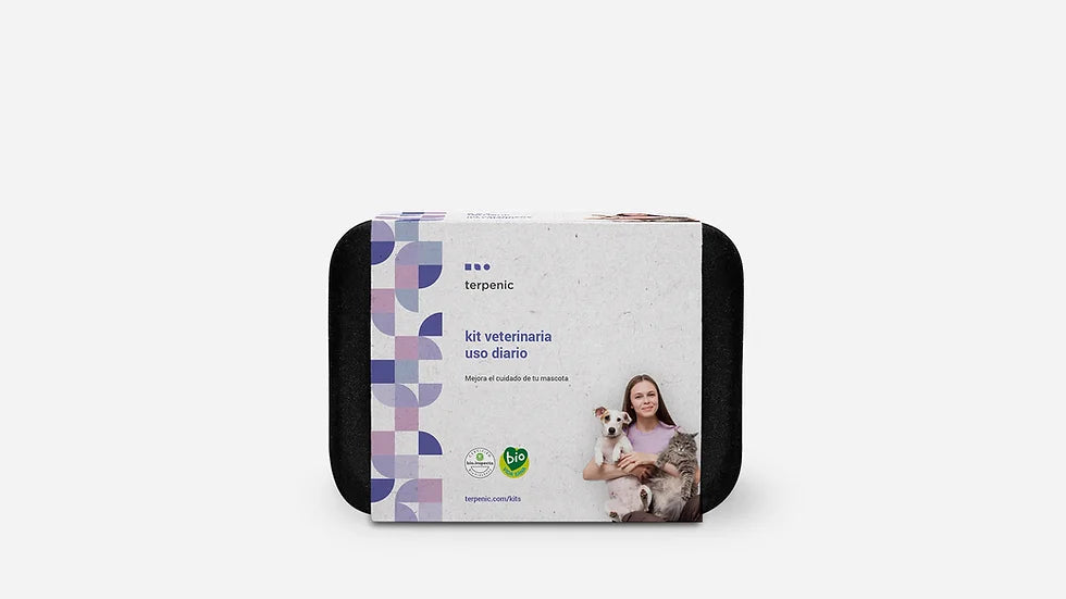 Kit de aromaterapia veterinaria