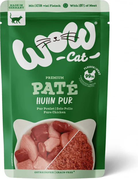 Pouche Wow para gato - Pollo