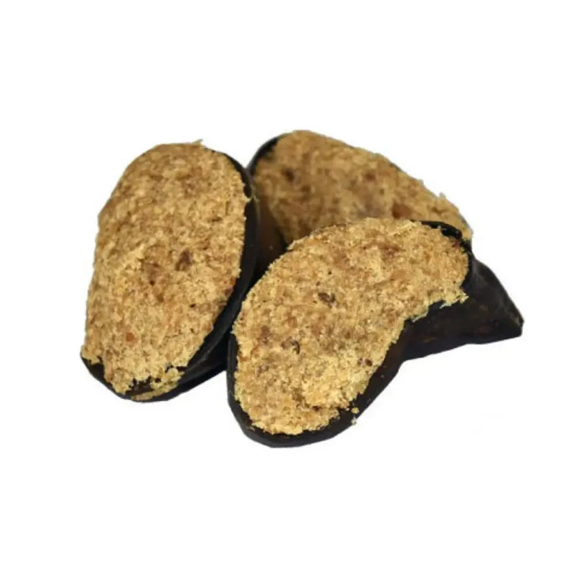 Pezuña de búfalo rellena de pulmón