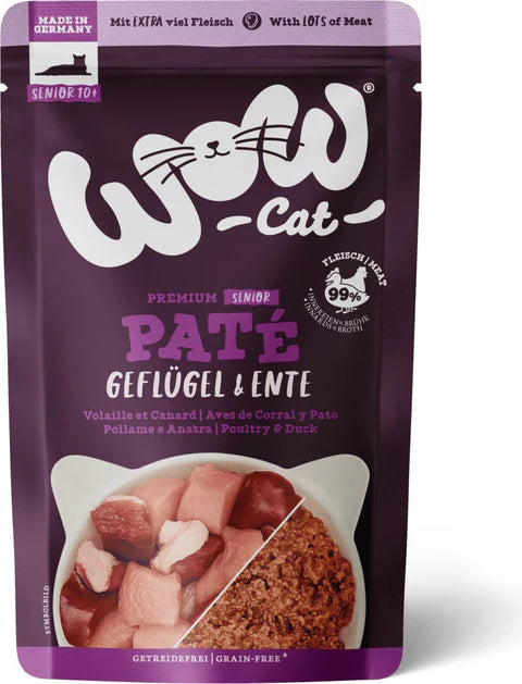 Pouche Wow para gato - Ave de corral y pato