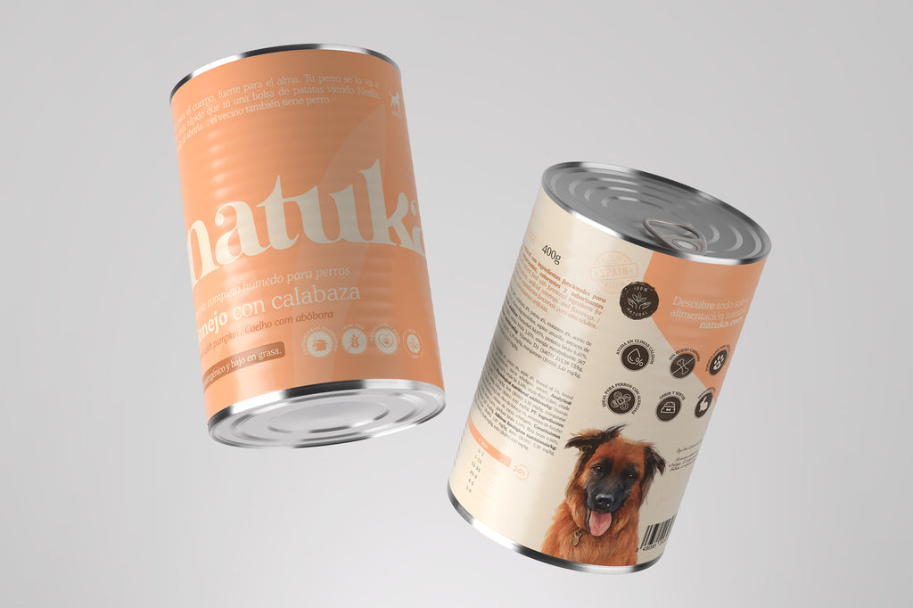 Latas de Natuka para perros - Pavo
