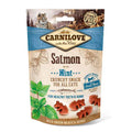 Snacks crunchies de salmón con menta para gatos - Carnilove