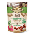 Snacks crunchies de pato con frambuesa para gatos - Carnilove