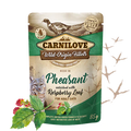 Pouch para gato de pollo, faisán y hoja de frambuesa - Carnilove
