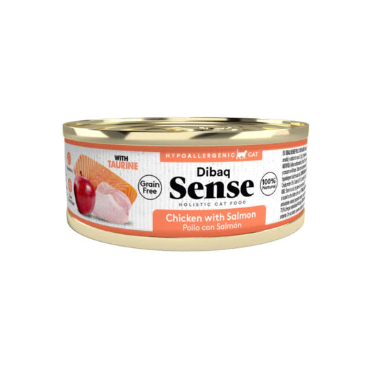Dibaq Sense para gato  - Pollo y salmón