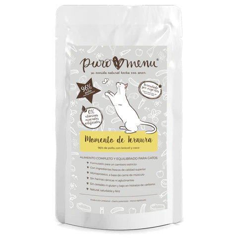 Puro menú para gato - Momento de ternura (BIO)