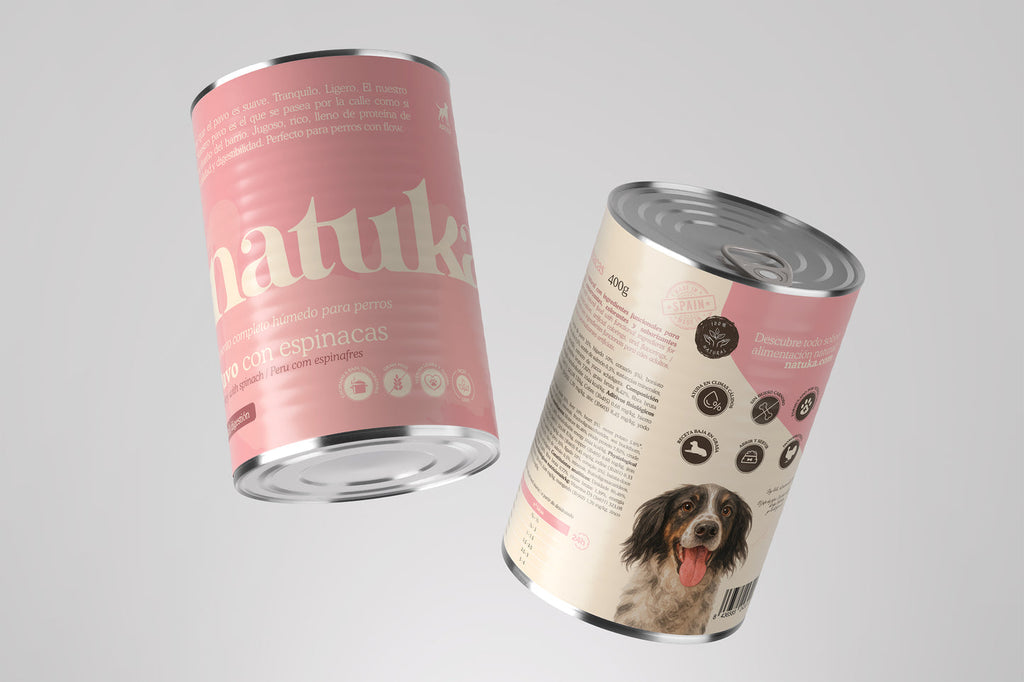 Latas de Natuka para perros - Pavo