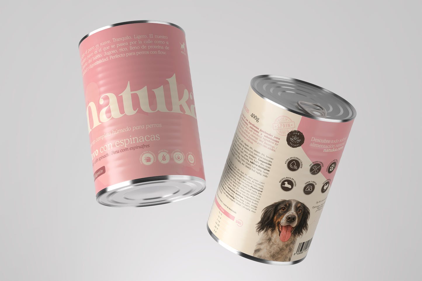 Latas de Natuka para perros - Pavo