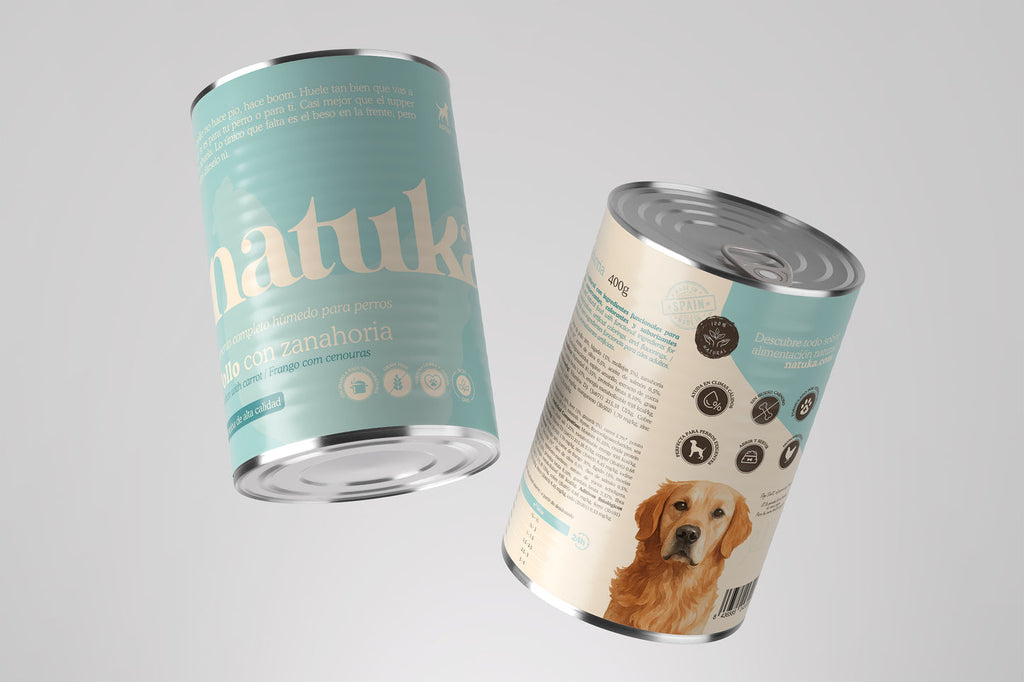 Latas de Natuka para perros - Pavo