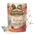 Pouch para gato de pollo y pavo con valeriana - Carnilove