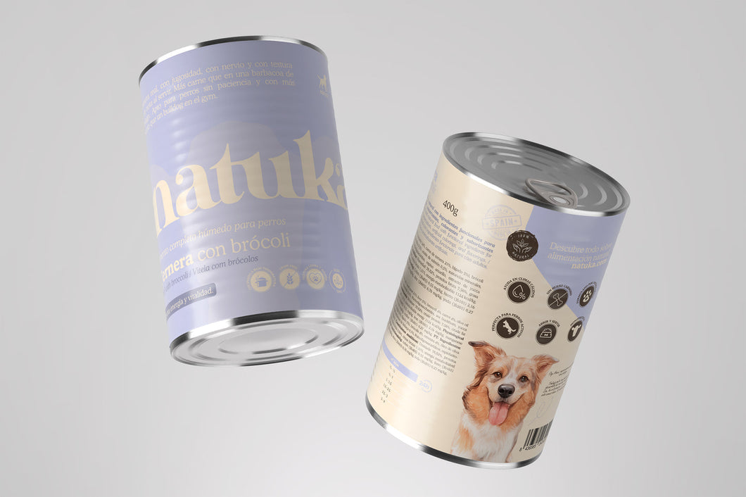Latas de Natuka para perros - Pavo