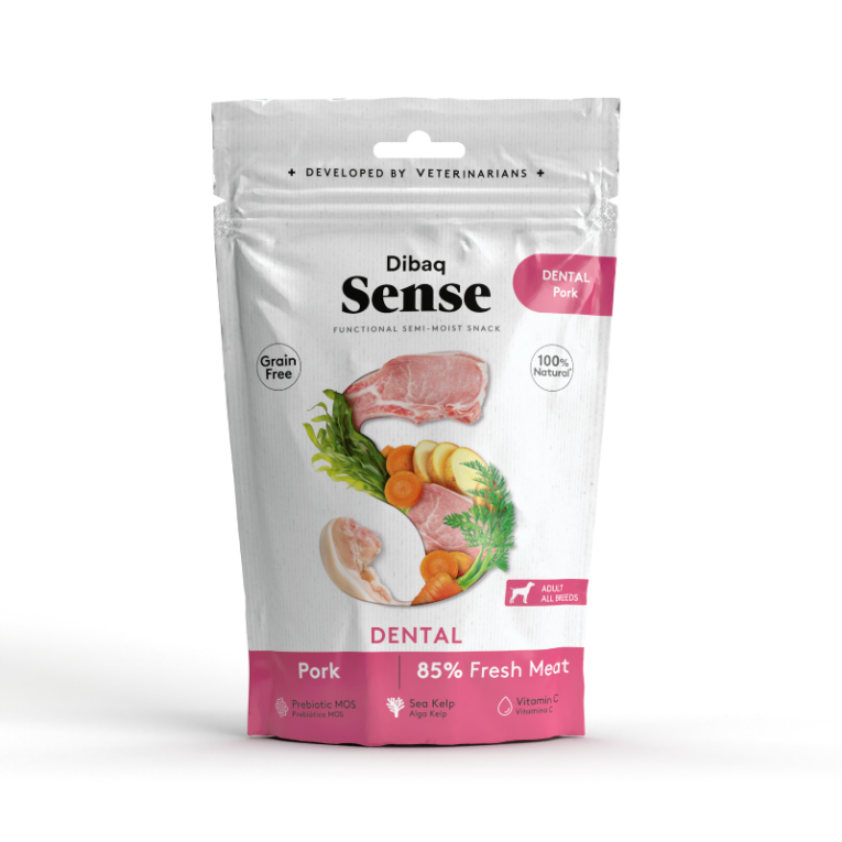 Snacks semi húmedos funcionales para perros - Dibaq Sense