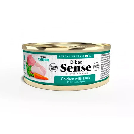 Dibaq Sense para gatos - Pollo y pato