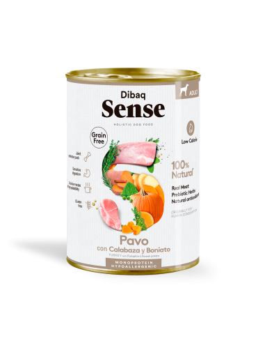 Lata de Dibaq Sense para perros - Pavo