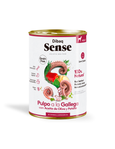 Lata de Dibaq Sense para perros - Pulpo a la gallega