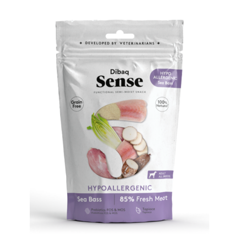 Snacks semi húmedos funcionales para perros - Dibaq Sense