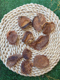 Rodajas de criadillas de toro