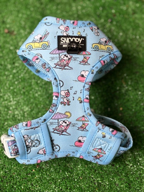Arnés ajustable Snoopy playa - My Pug & Co
