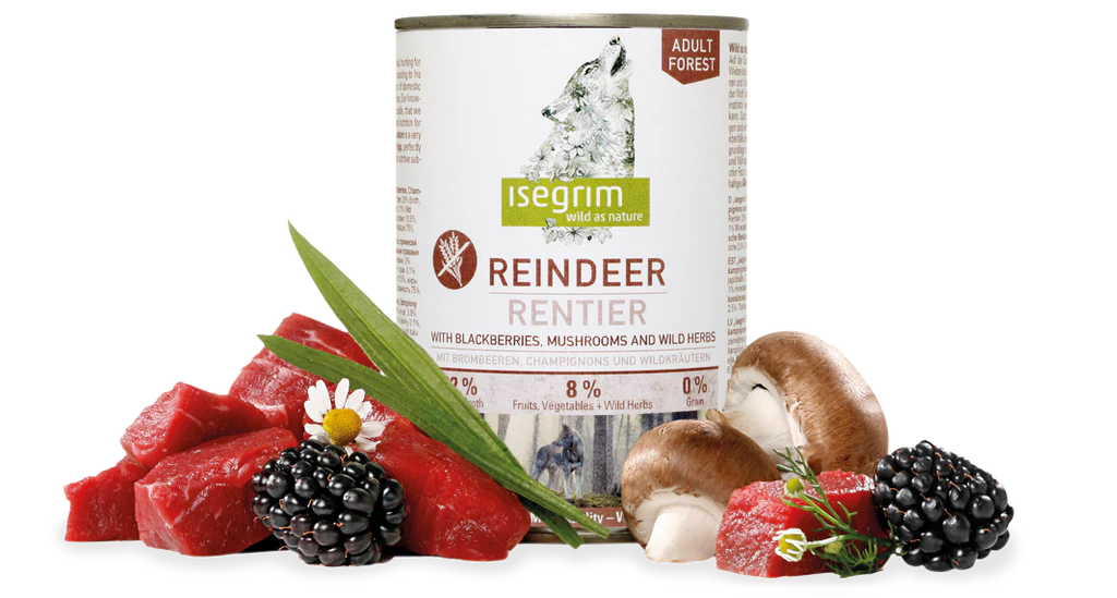 Isegrim - Reno con champiñones y moras