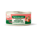 Lata de guiso del pescador con salmón, pollo y cerdo para gatos - Wild Balance