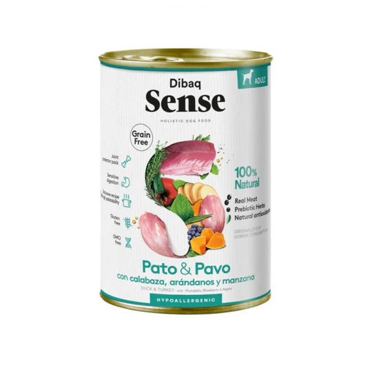 Dibaq Sense para perros - Pato y pavo