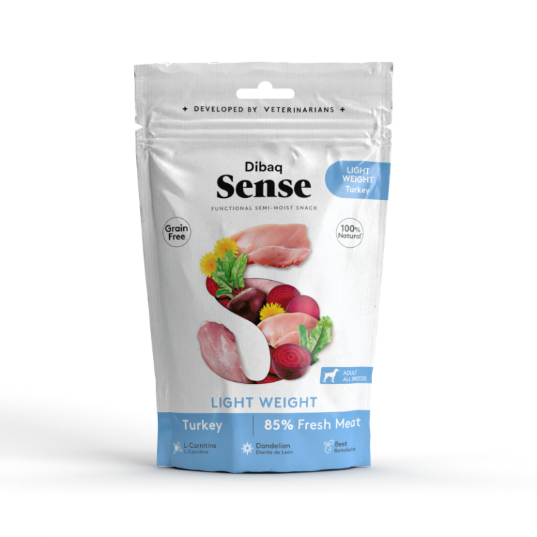 Snacks semi húmedos funcionales para perros - Dibaq Sense