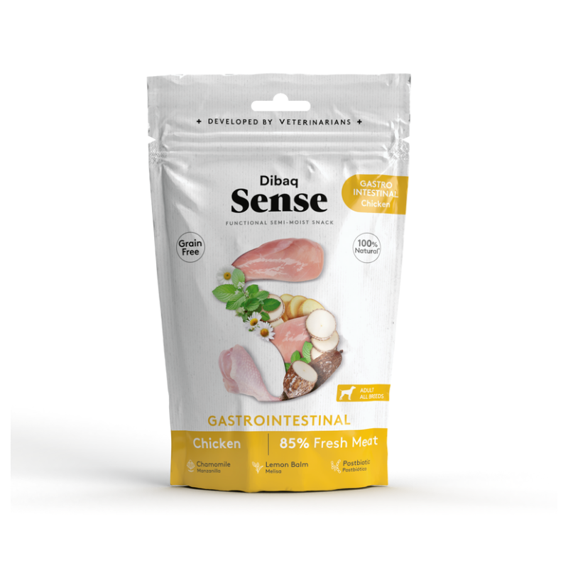Snacks semi húmedos funcionales para perros - Dibaq Sense