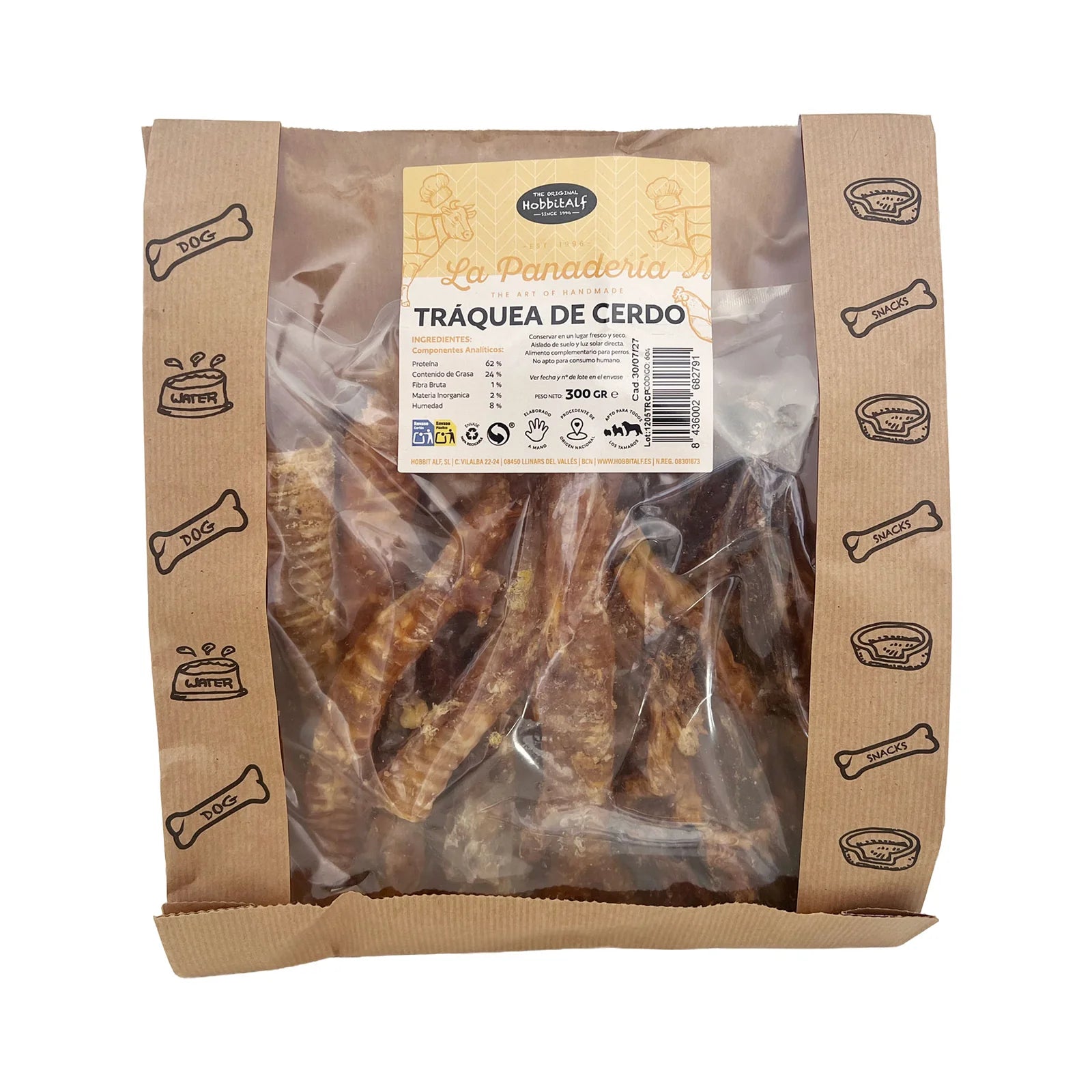 Tráqueas de cerdo