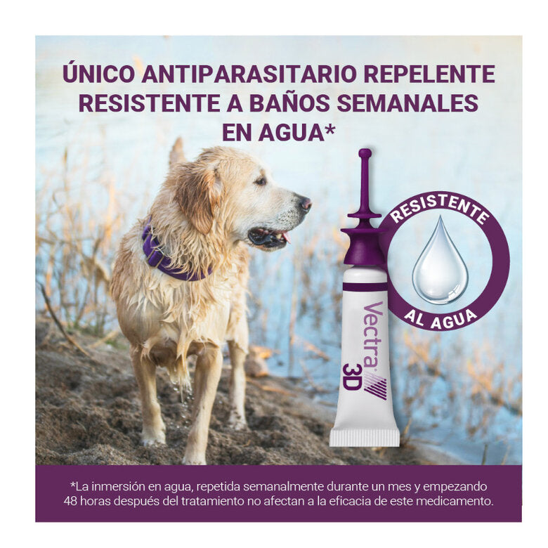 Vectra - Pipeta repelente y antiparasitaria para perros