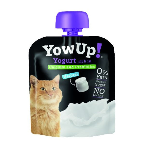 Yow Up - Yogur natural sin lactosa para gatos