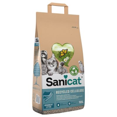 Arena biodegradable para gatos - Sanicat