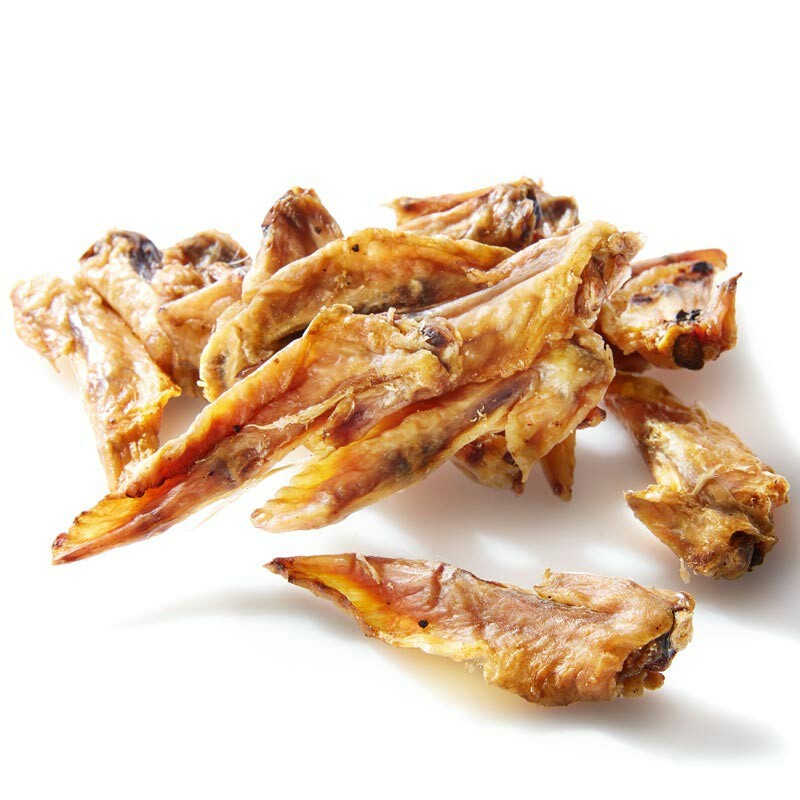 Alitas de pollo deshidratadas