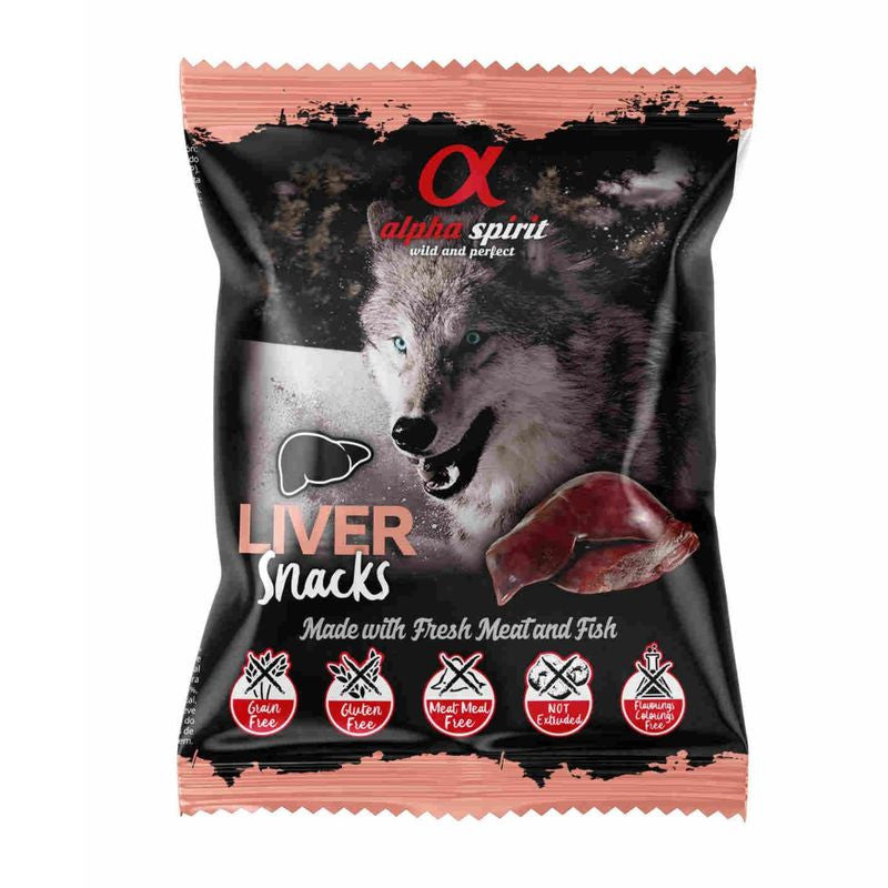 Alpha Spirit snack de hígado
