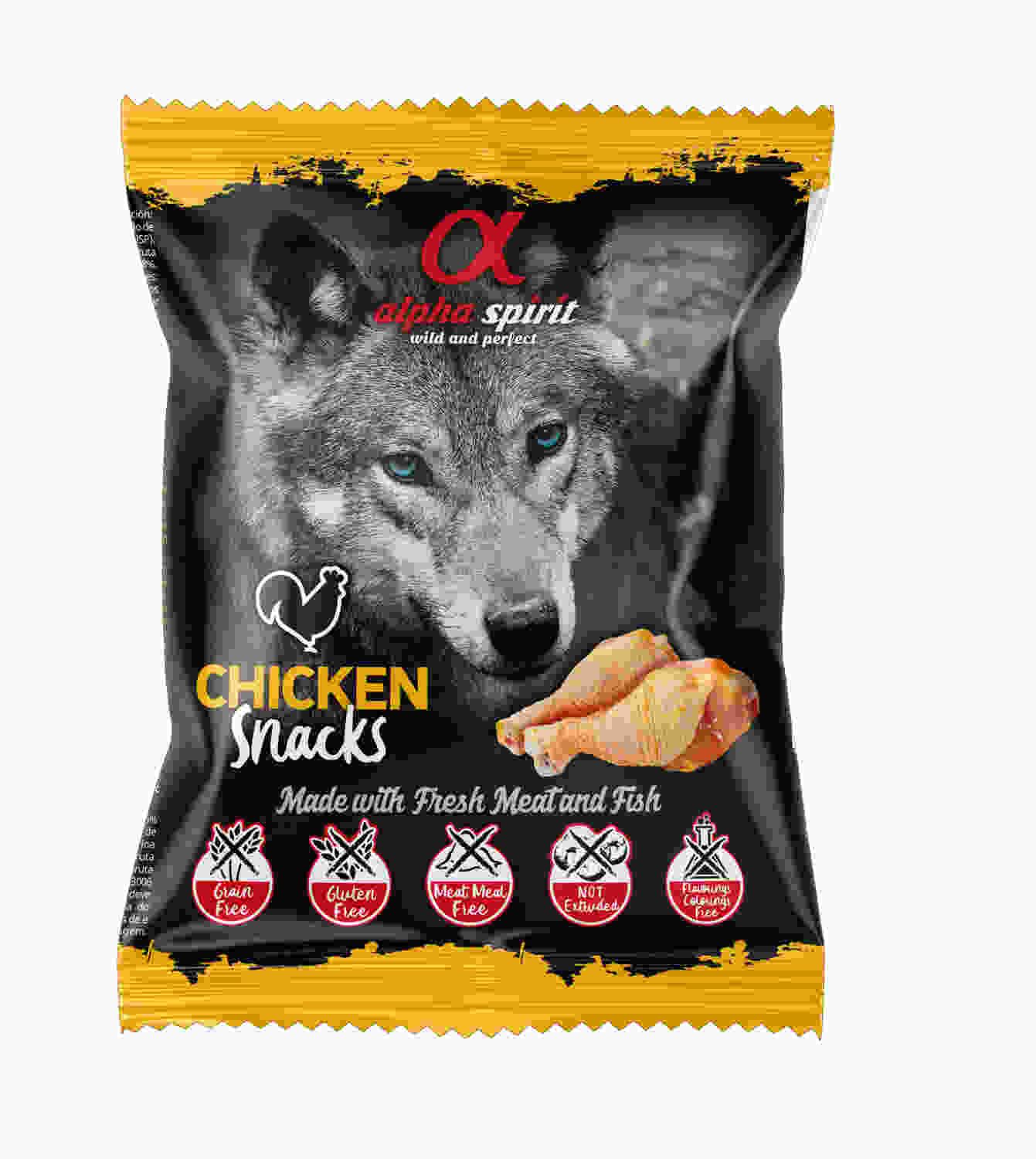 Alpha spirit snack de pollo