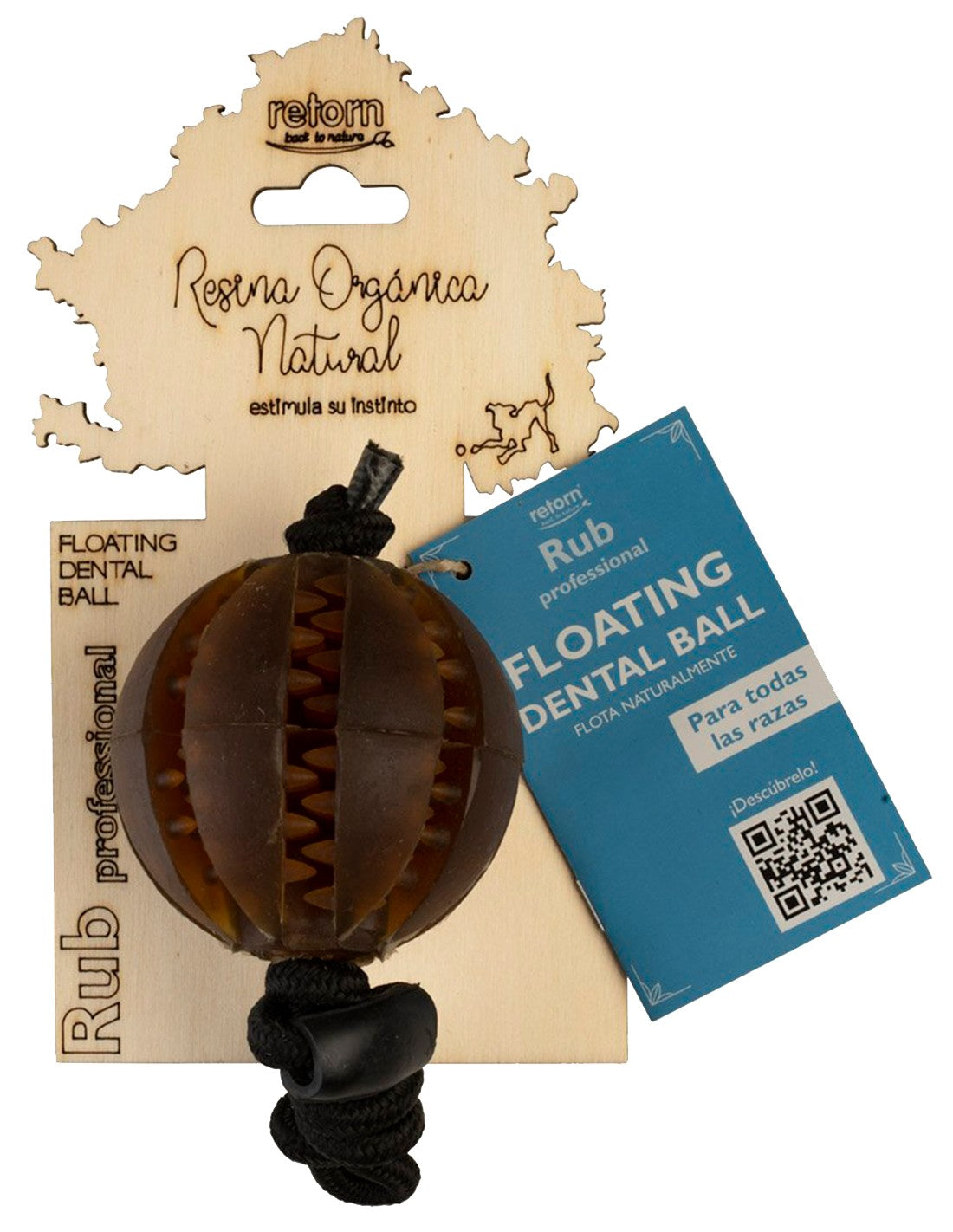 Pelota dental de resina natural - Retorn